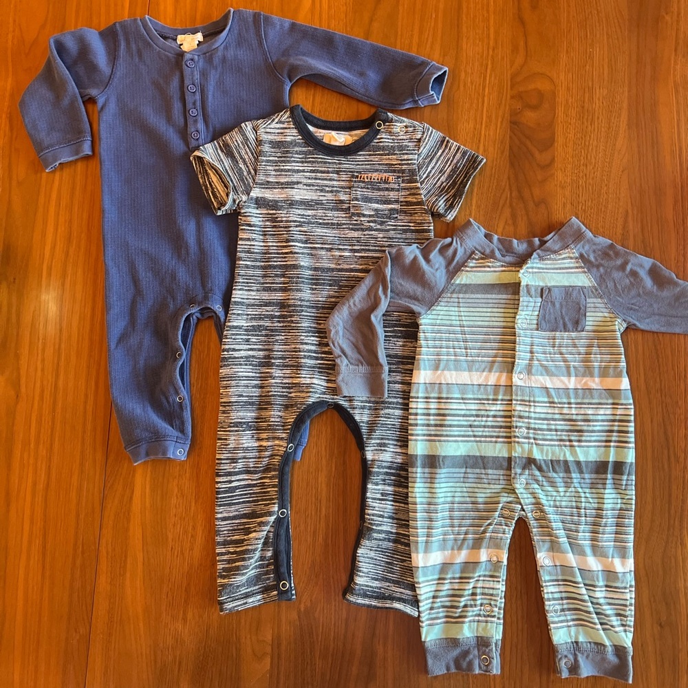 Peek - Set of 3 Rompers